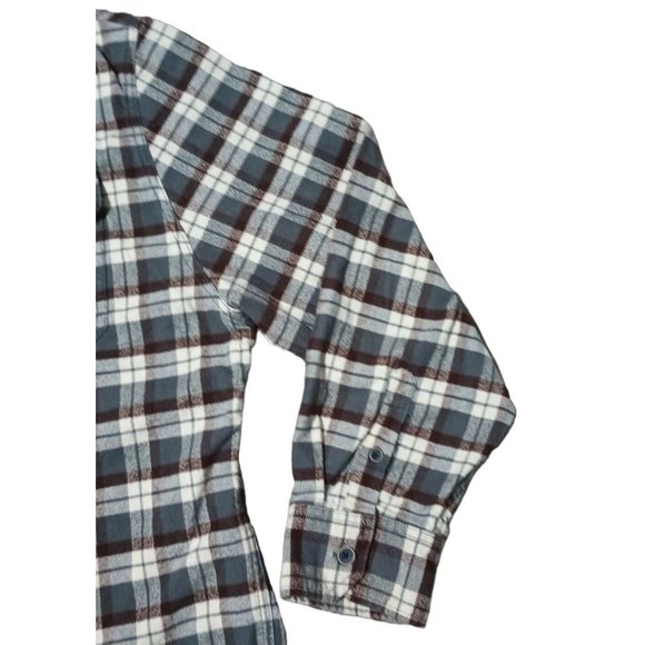Jachs Plaid Flannel Shirt Mens Size 2XL Shacket Jacket Button Front Lumberjack O - Picture 5 of 16